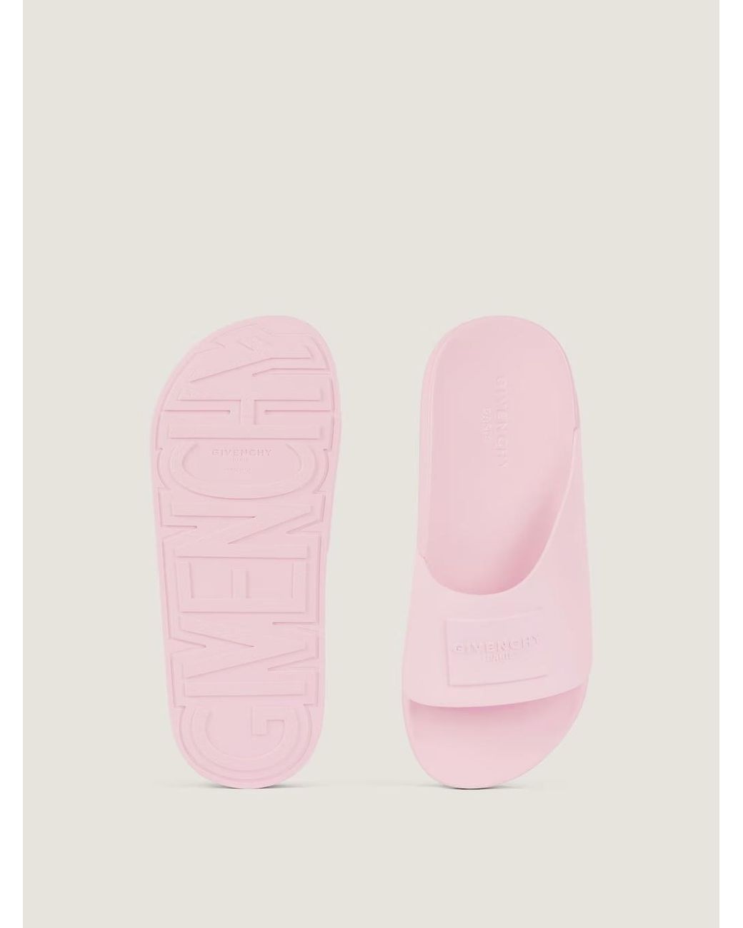 Givenchy Pink Label Slide Flat Mules