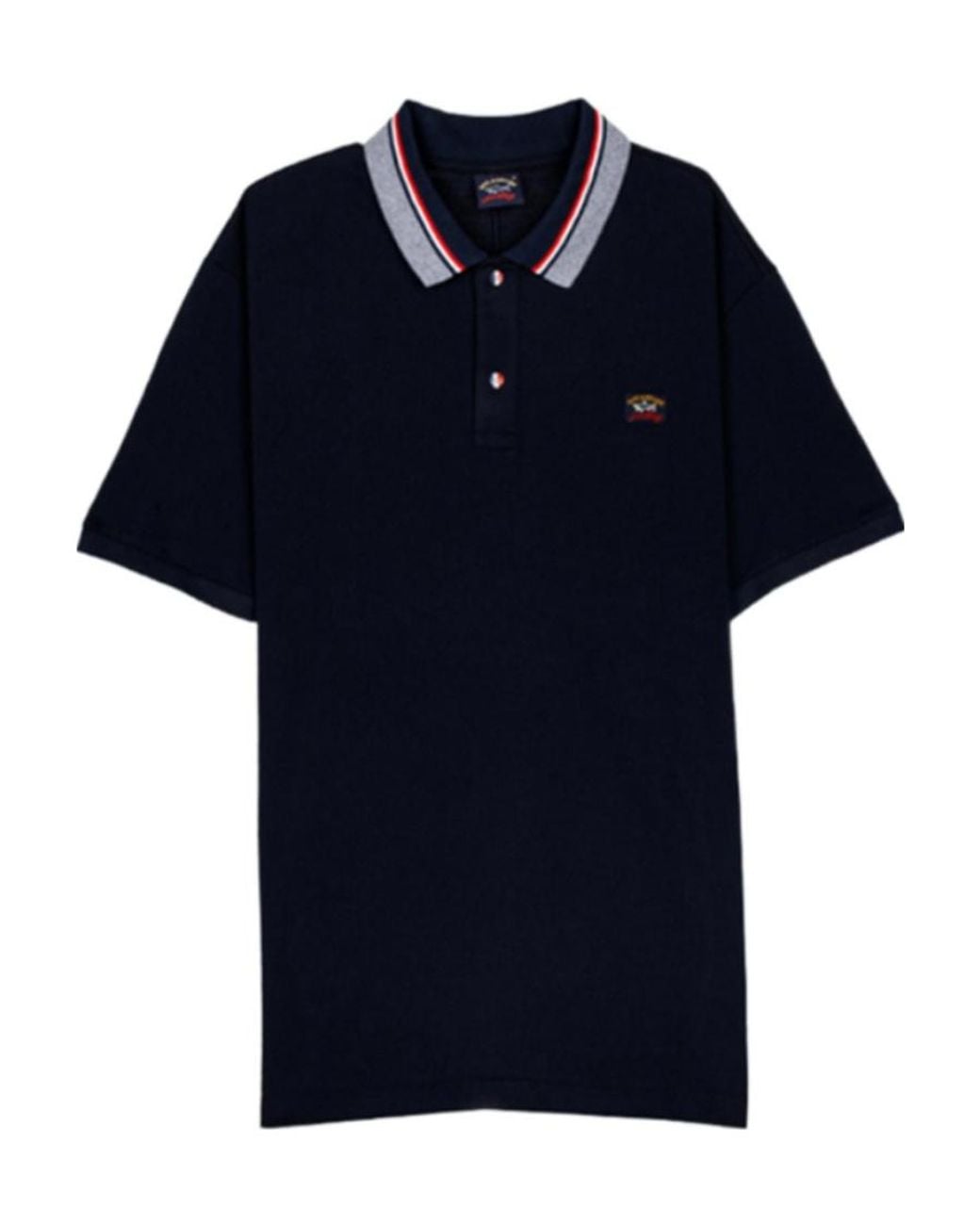 Paul & Shark Blue Save The Seas Polo Shirt for men