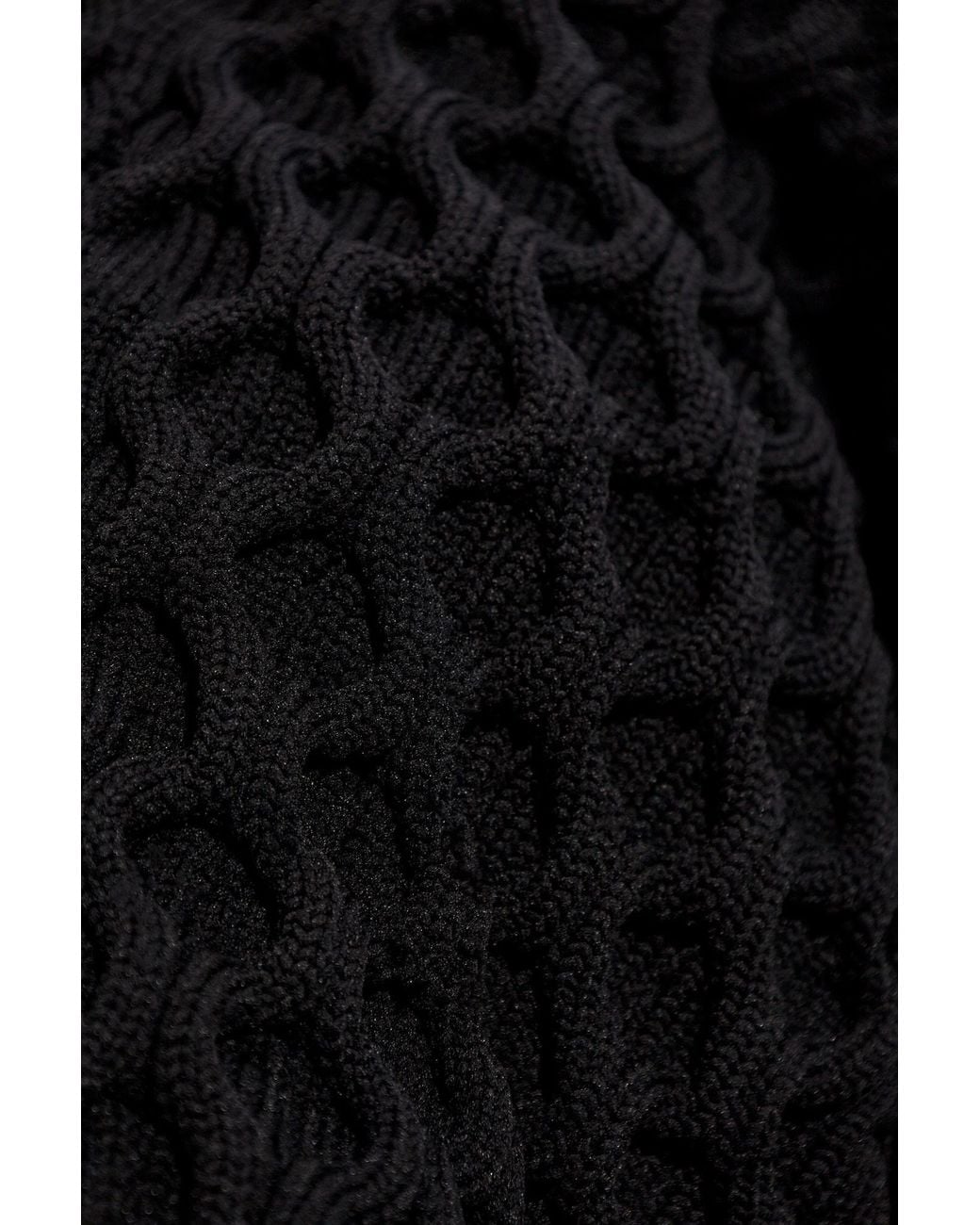 Jacquemus Blue Le Sweater Boule Torsade Oversized Jumper