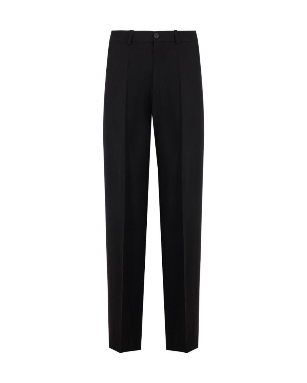 Balenciaga Black Twill Oversized Pants