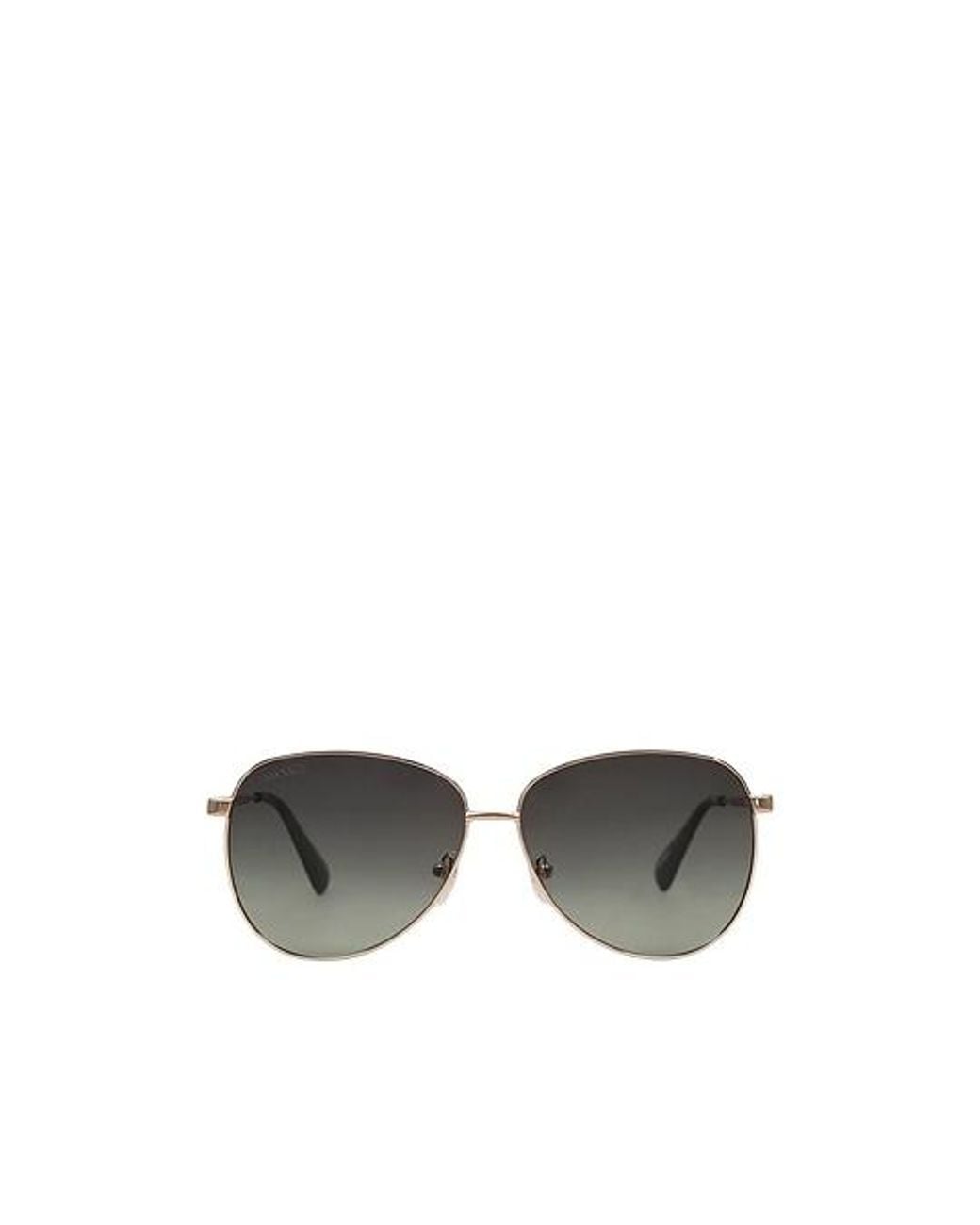 MAX&Co. Metallic Metal Frame Aviator Sunglasses