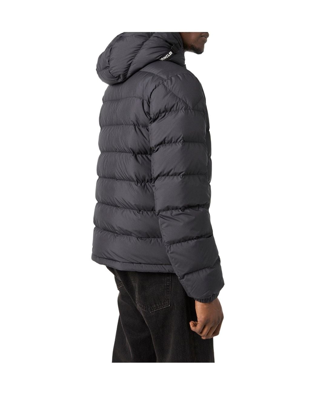 Moncler Blue Weather Resistant Medium Puffer Jacket for men