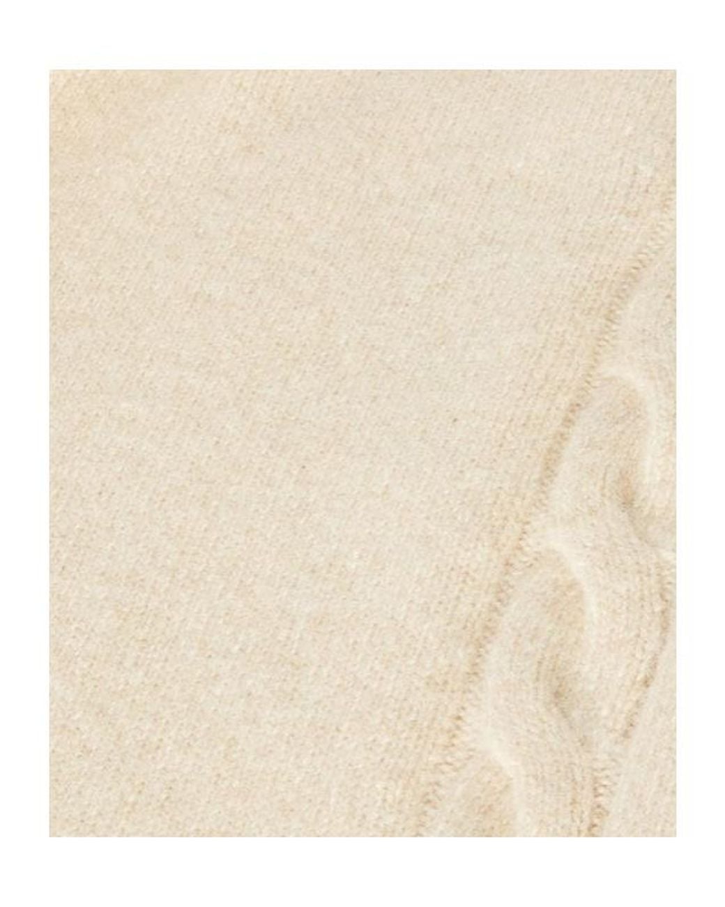 Loro Piana White Elastic Waist Casual Pants