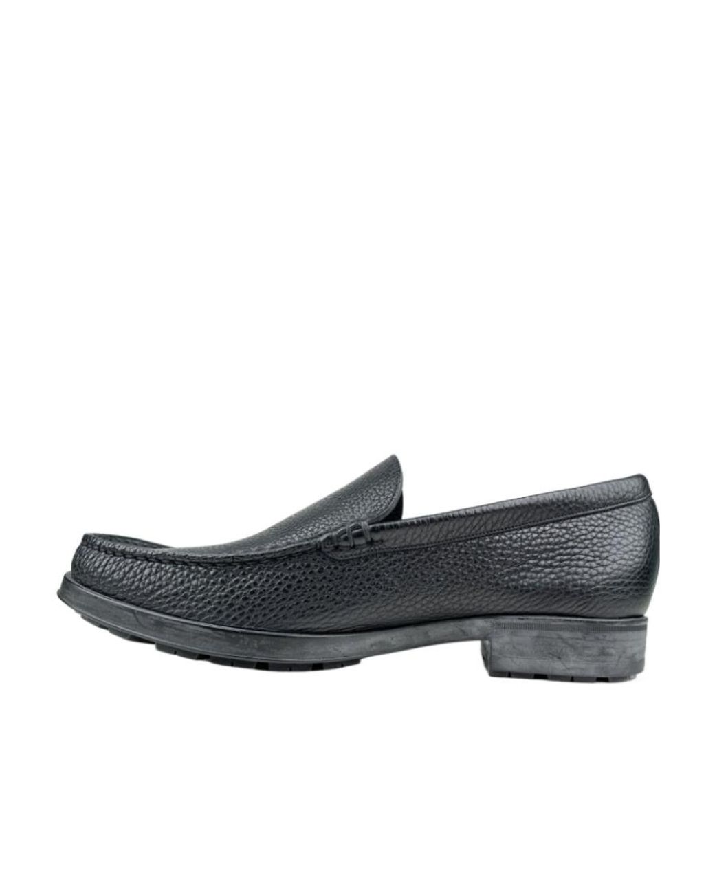 Bally Gray Logo Business Casual Shoes for men
