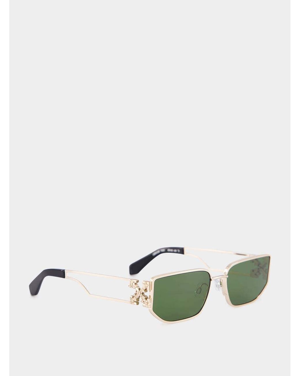 Off-White c/o Virgil Abloh Green Allen Sunglasses for men