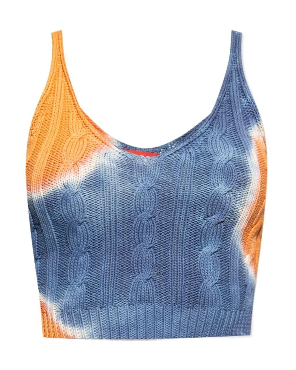 DIESEL Blue Sleeveless Tops