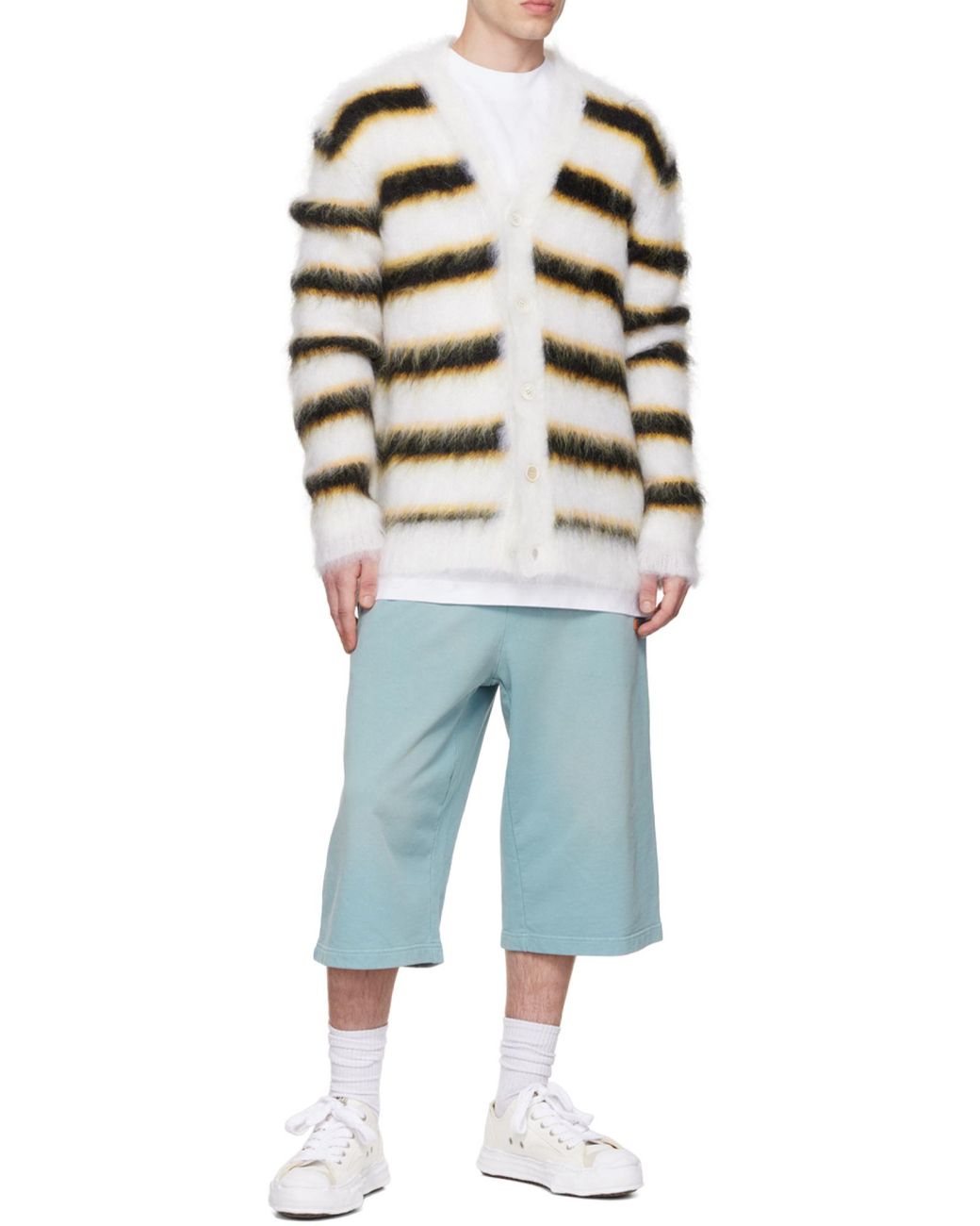Maison Mihara Yasuhiro White Hank Lace-Up Sneakers for men