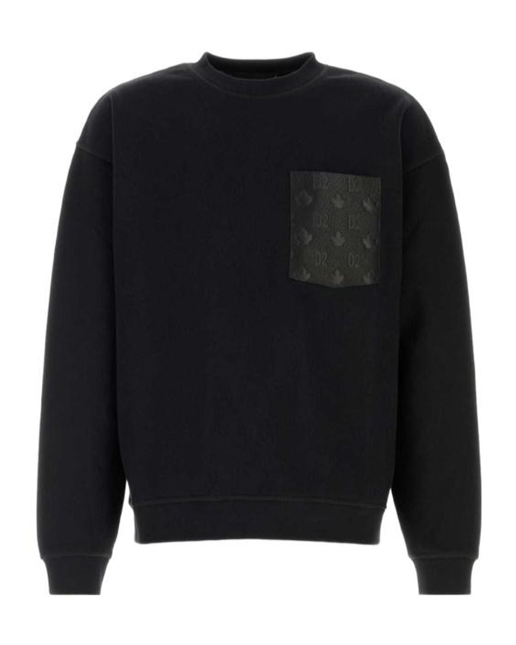 DSquared² Blue Trainer Logo Pocket Sweatshirt for men