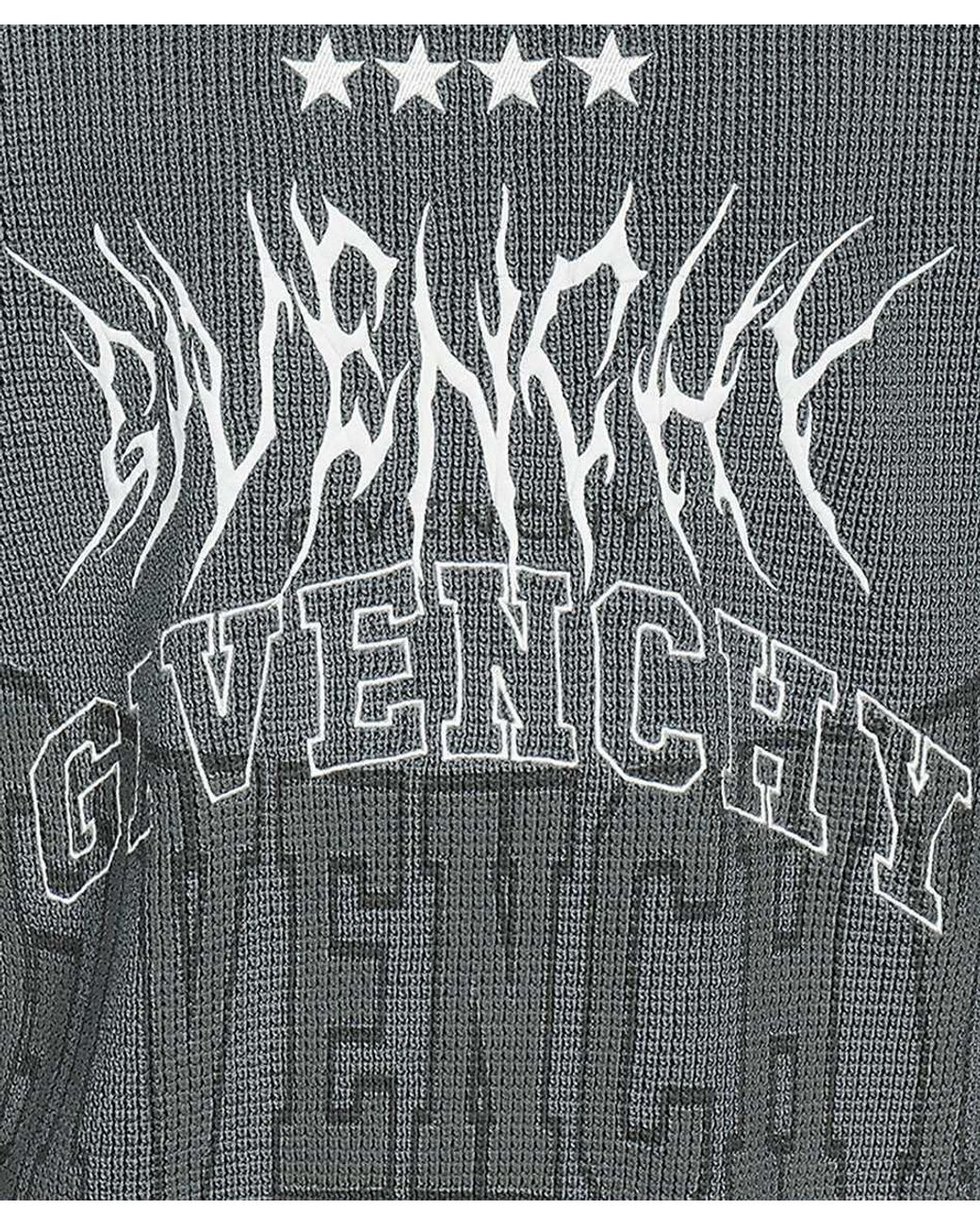 Givenchy Gray Long-Sleeved Sweater for men