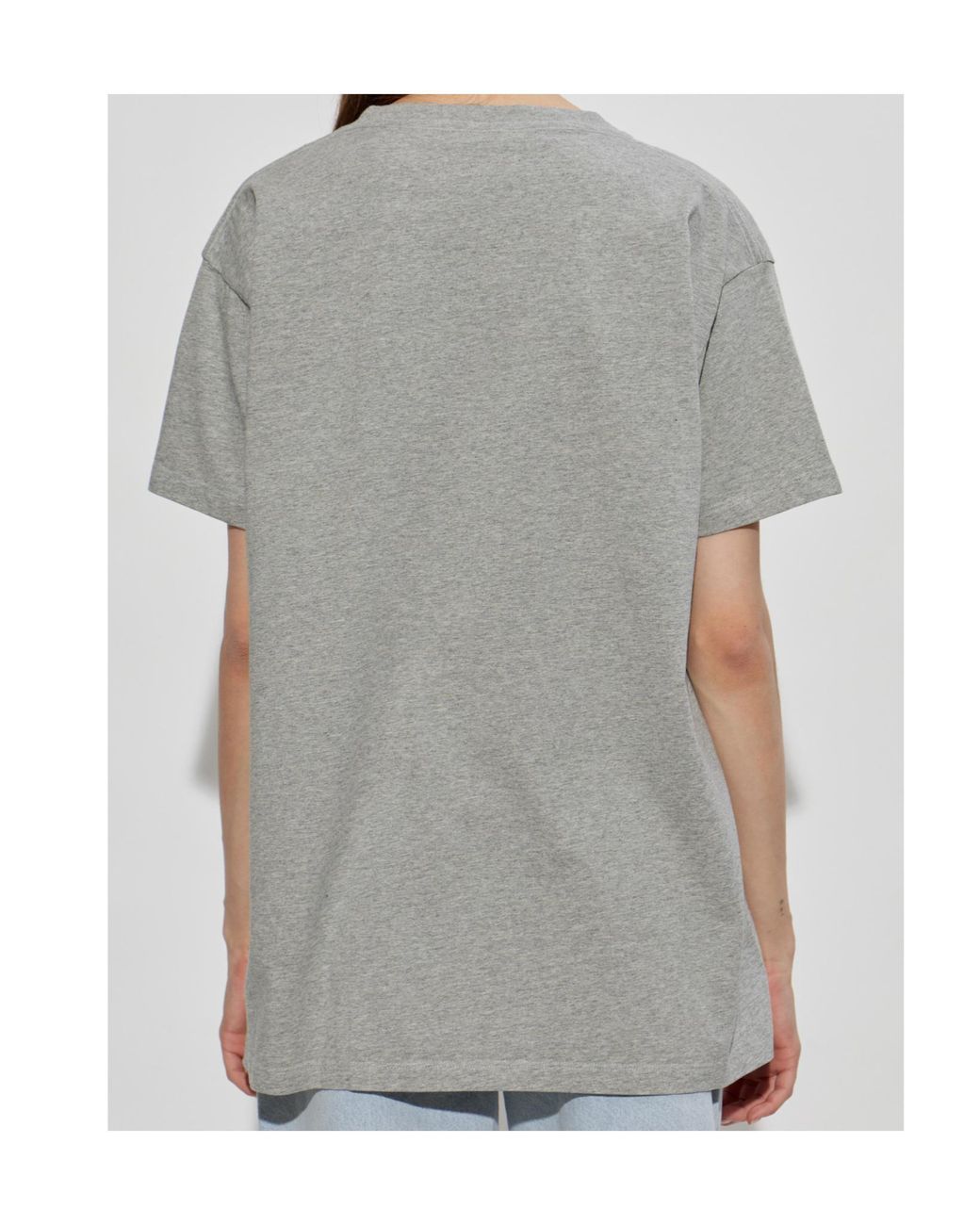 The Attico Gray The Il Primo Bagno Logo T-Shirt