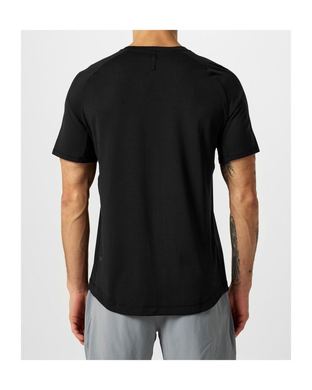 lululemon athletica Black Classic License To Train Box T-Shirt for men