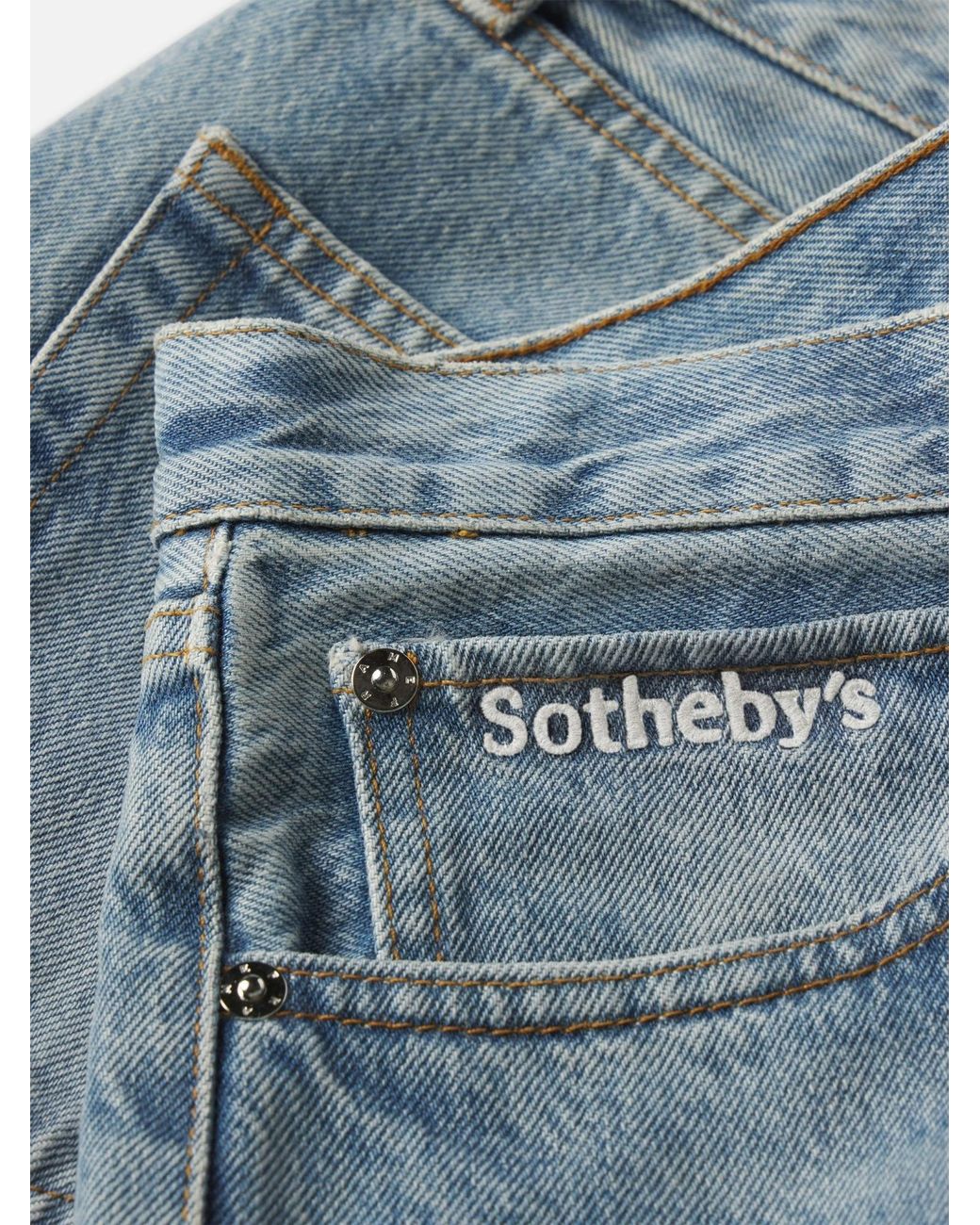 FRAME Blue High Waist Straight Jeans