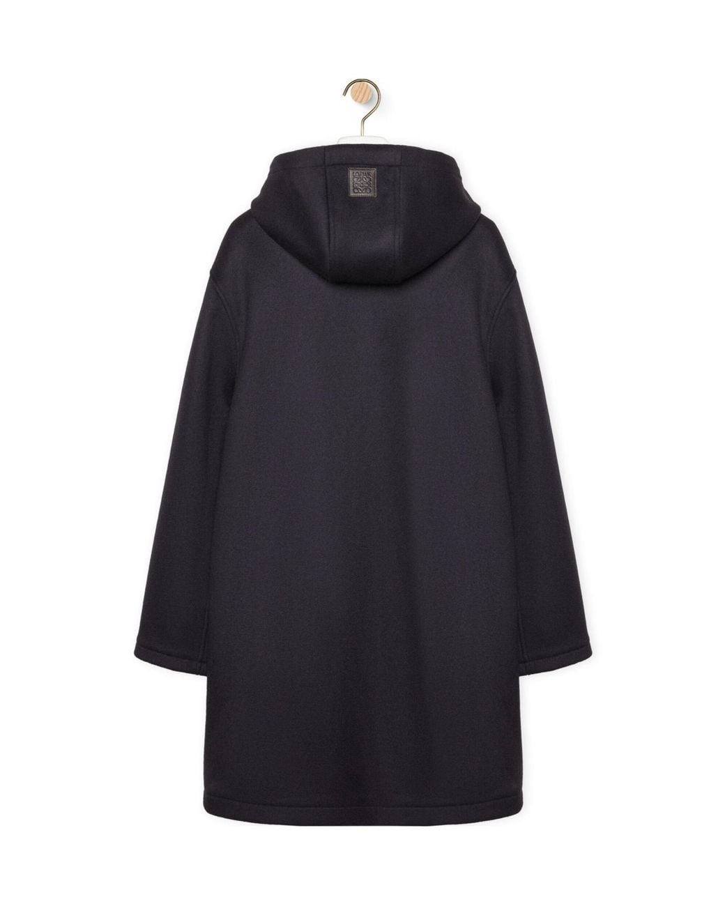 Loewe Blue Hooded Coat for men