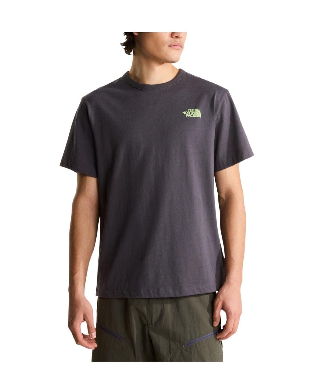 The North Face Black Printed T-Shirt for men