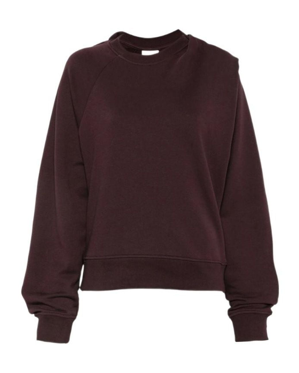Dries Van Noten Purple Crew-Neck Sweatshirt