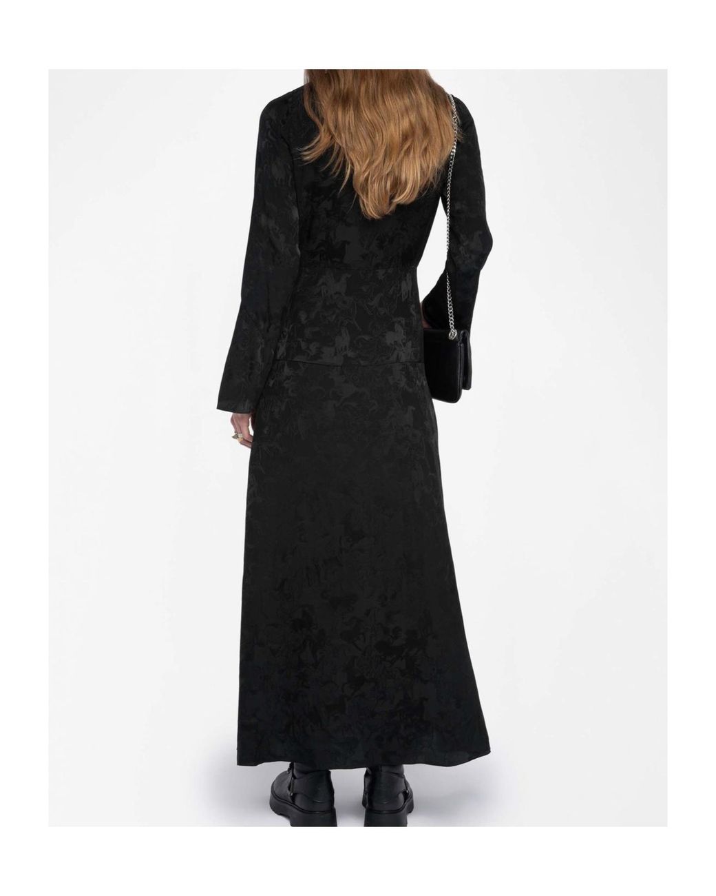 Zadig & Voltaire Black Rikal Maxi Dress