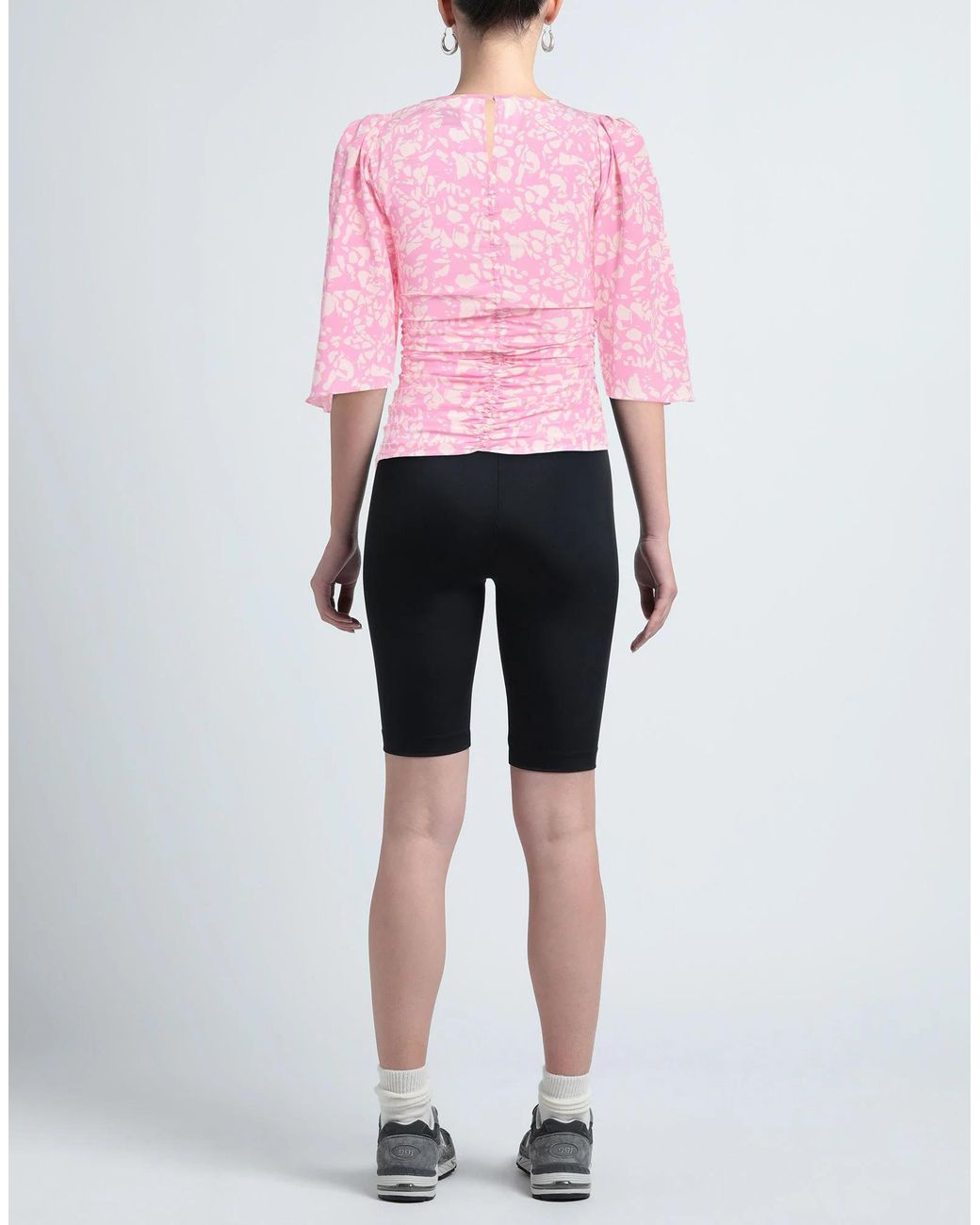 Isabel Marant Pink Two-Tone Top