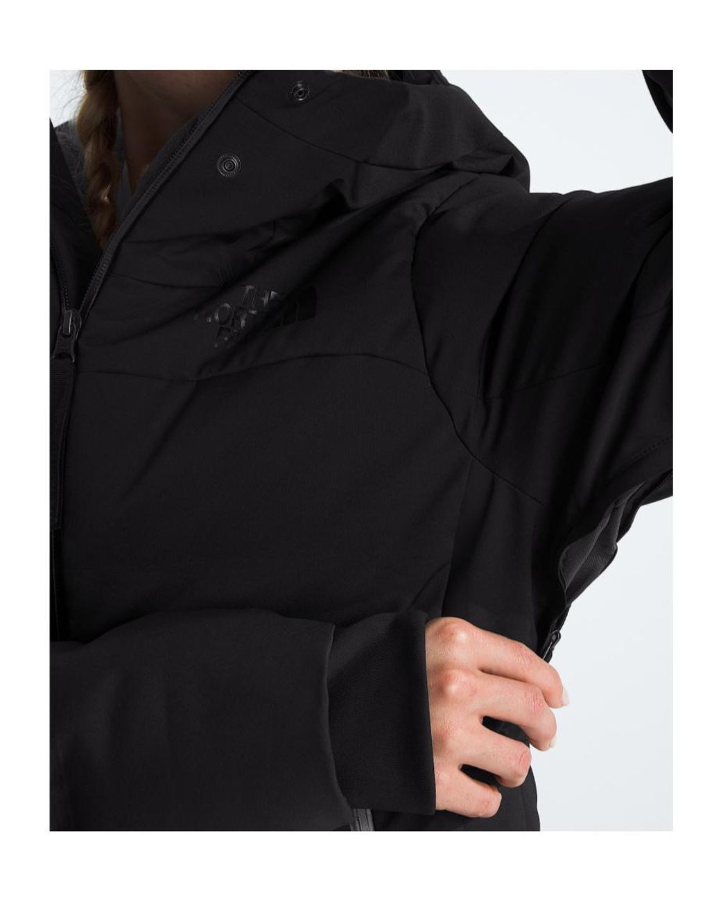 The North Face Black Cirque Hooded Puffer Jacket