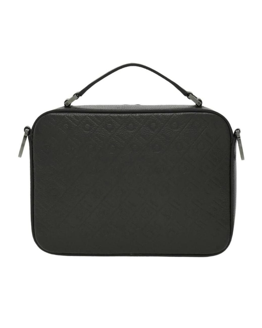Ferragamo Black Ferragamo Monogram Shoulder Bag for men