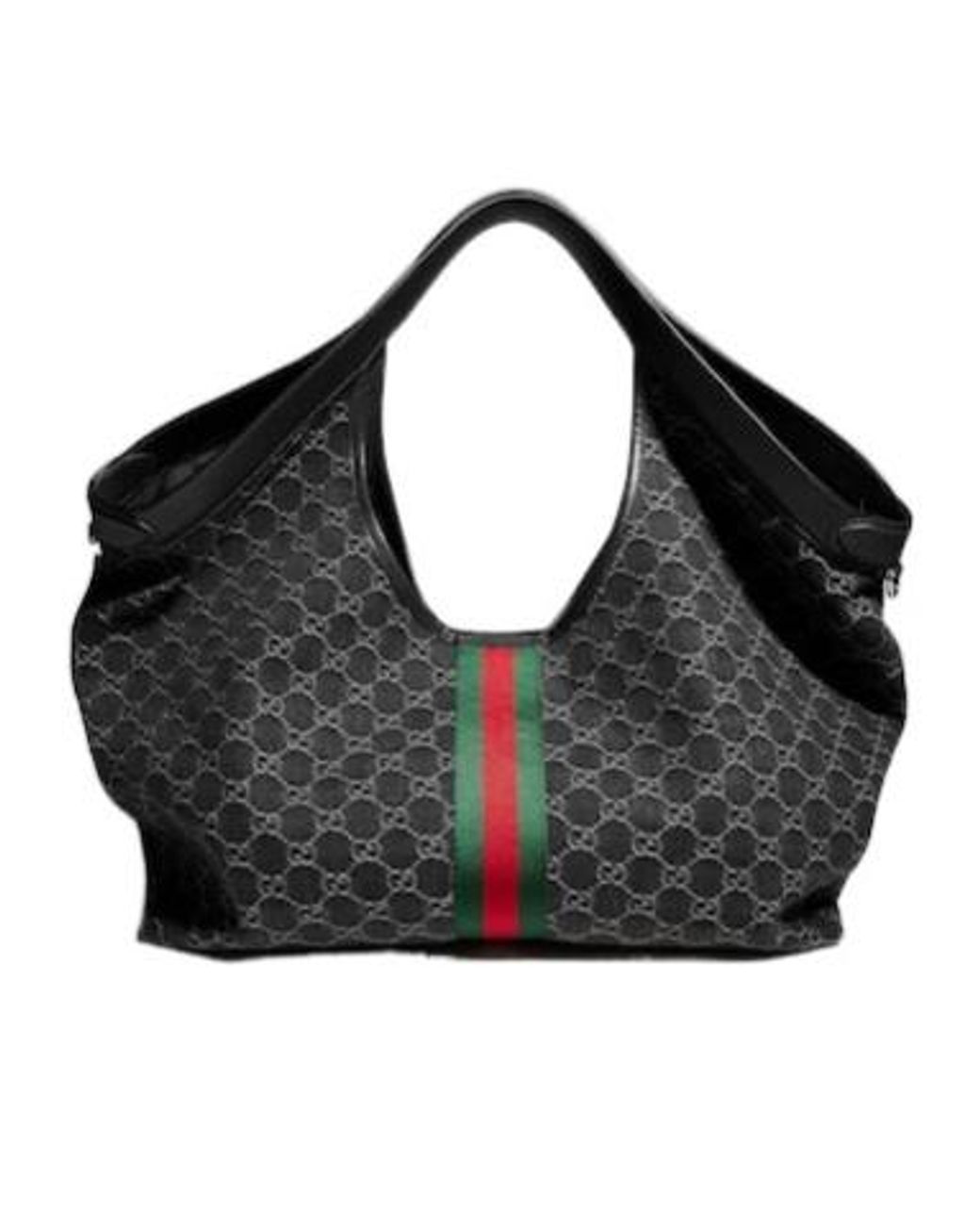 Gucci Black Giglio Large Tote Bag