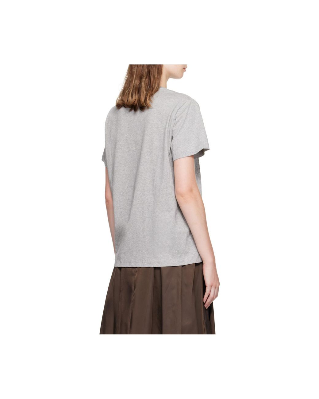 Ganni White Teddy Forest Graphic T-Shirt