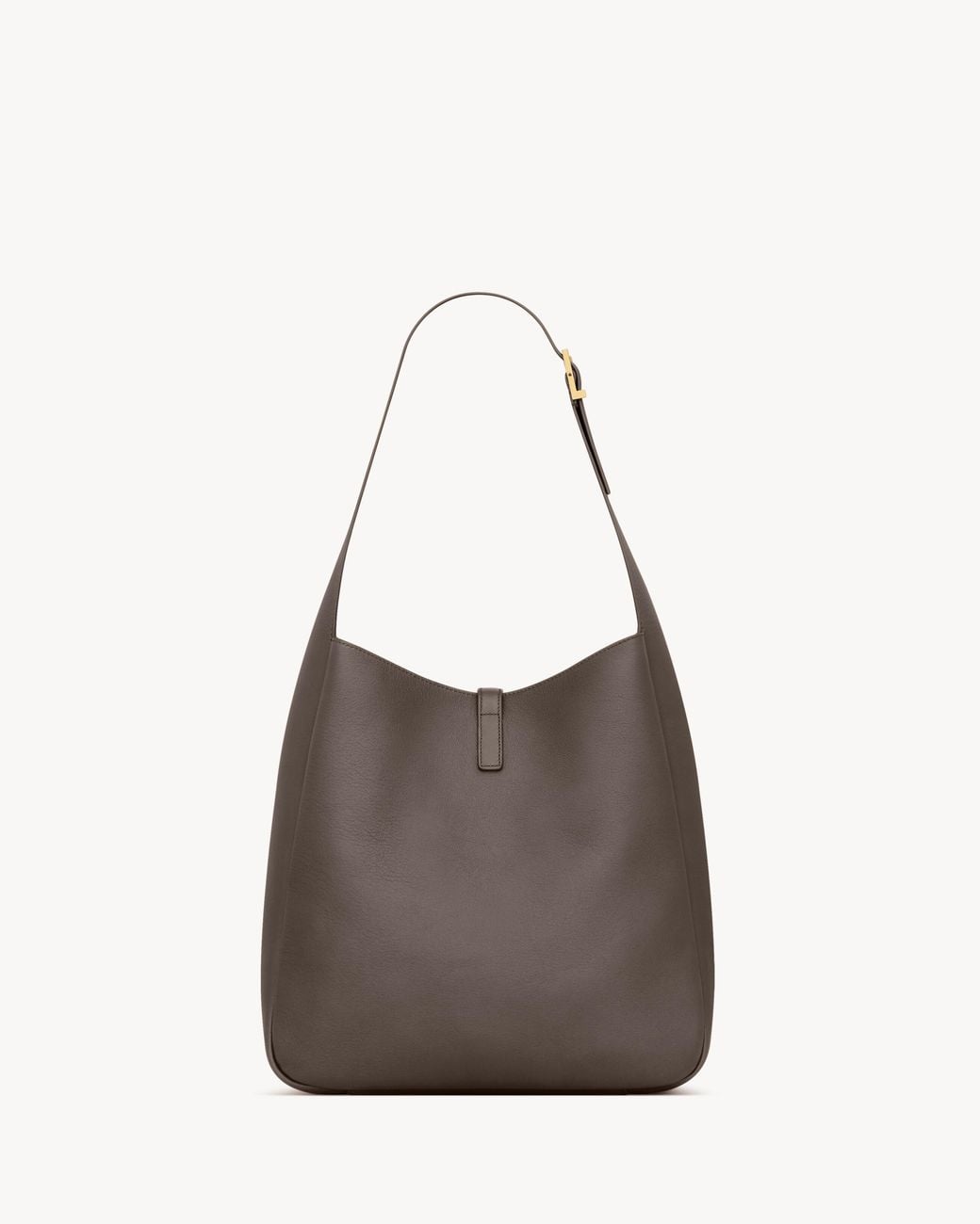 Saint Laurent Brown Le 5 A 7 Shoulder Bag