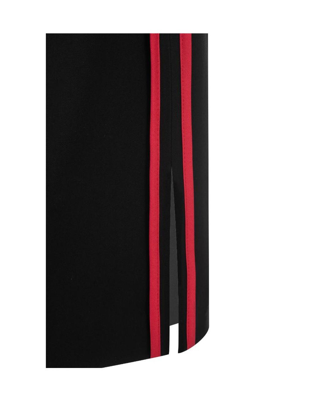 RED Valentino Black Logo Casual Pants