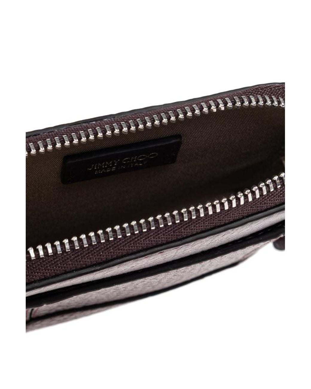 Jimmy Choo Purple Diamond Compact Card Case