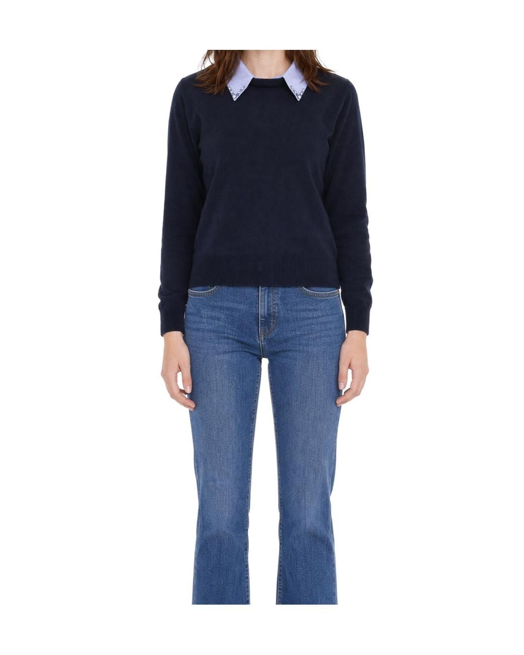 Liu Jo Blue Long Sleeved Jumper