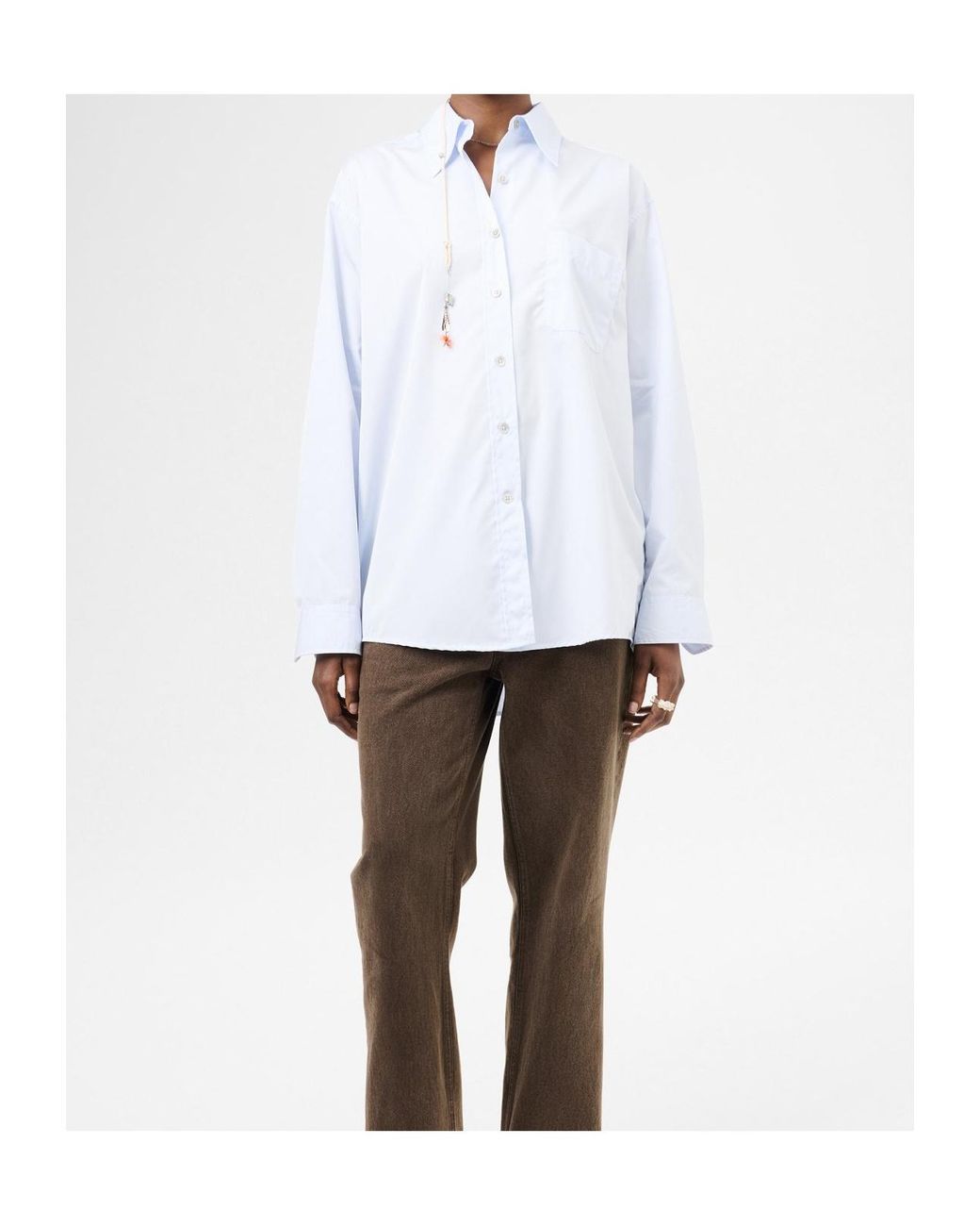 Our Legacy Blue Favourite Poplin Shirt
