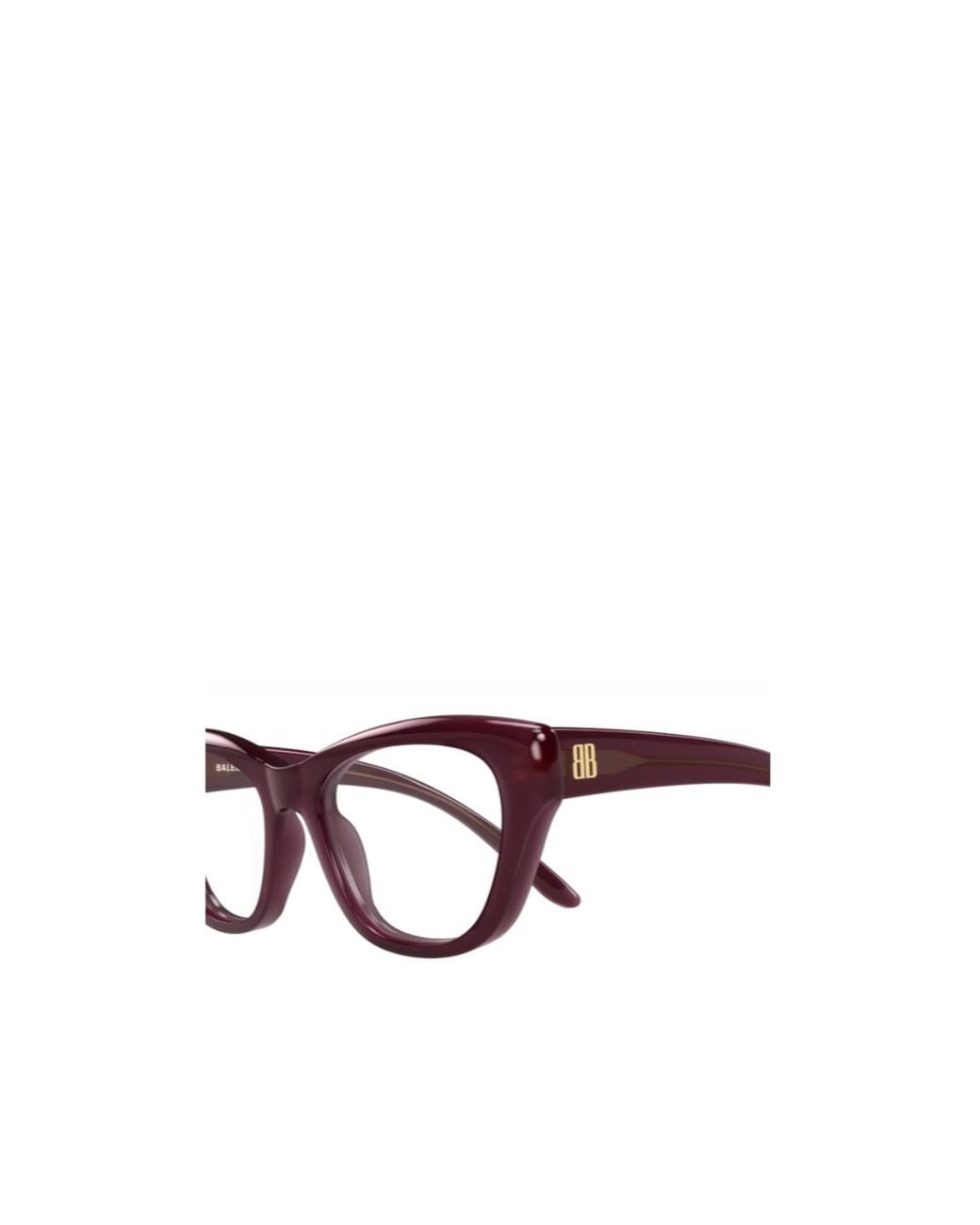 Balenciaga Multicolor Geometric-Frame Clear-Lens Glasses