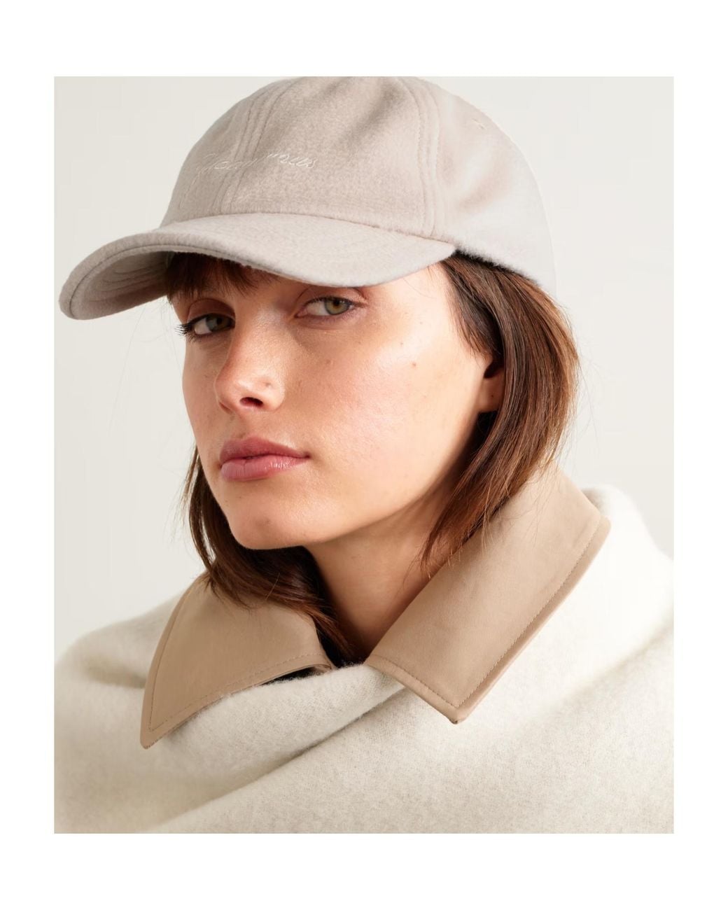 Jacquemus Natural The Cachemiro Baseball Cap for men