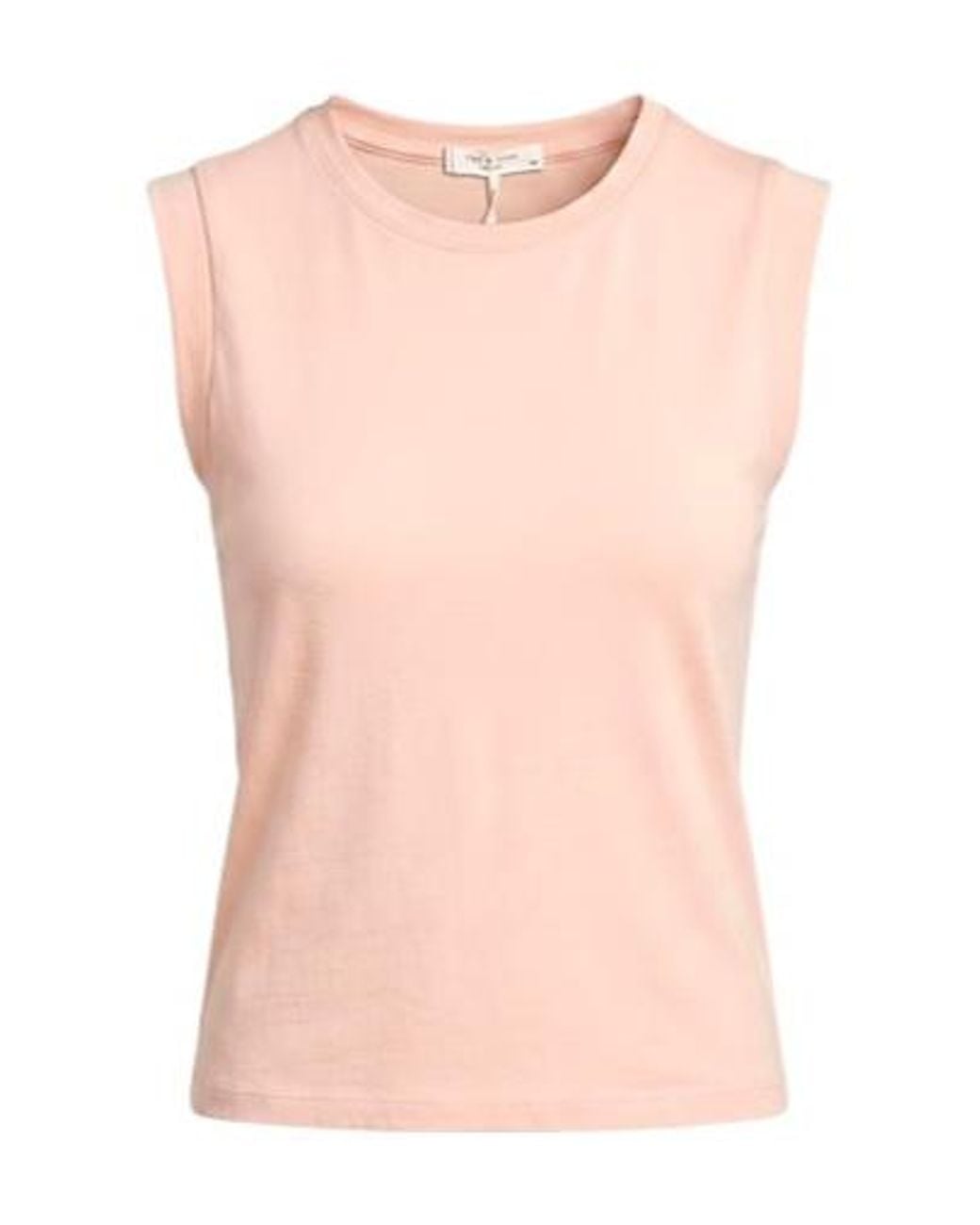 Rag & Bone Pink Minimalist Solid Knit Sweater