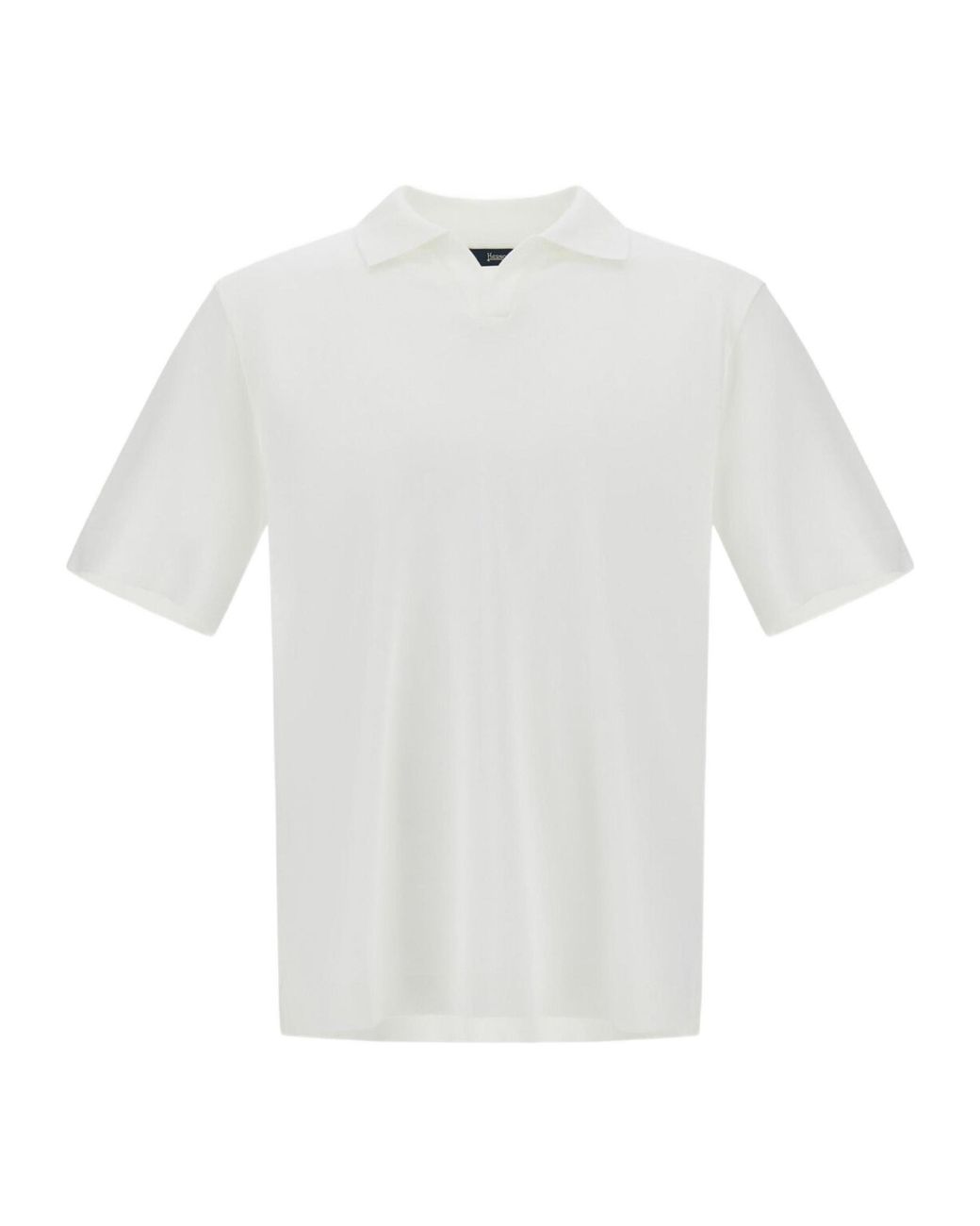 Herno White Logo T-Shirt for men