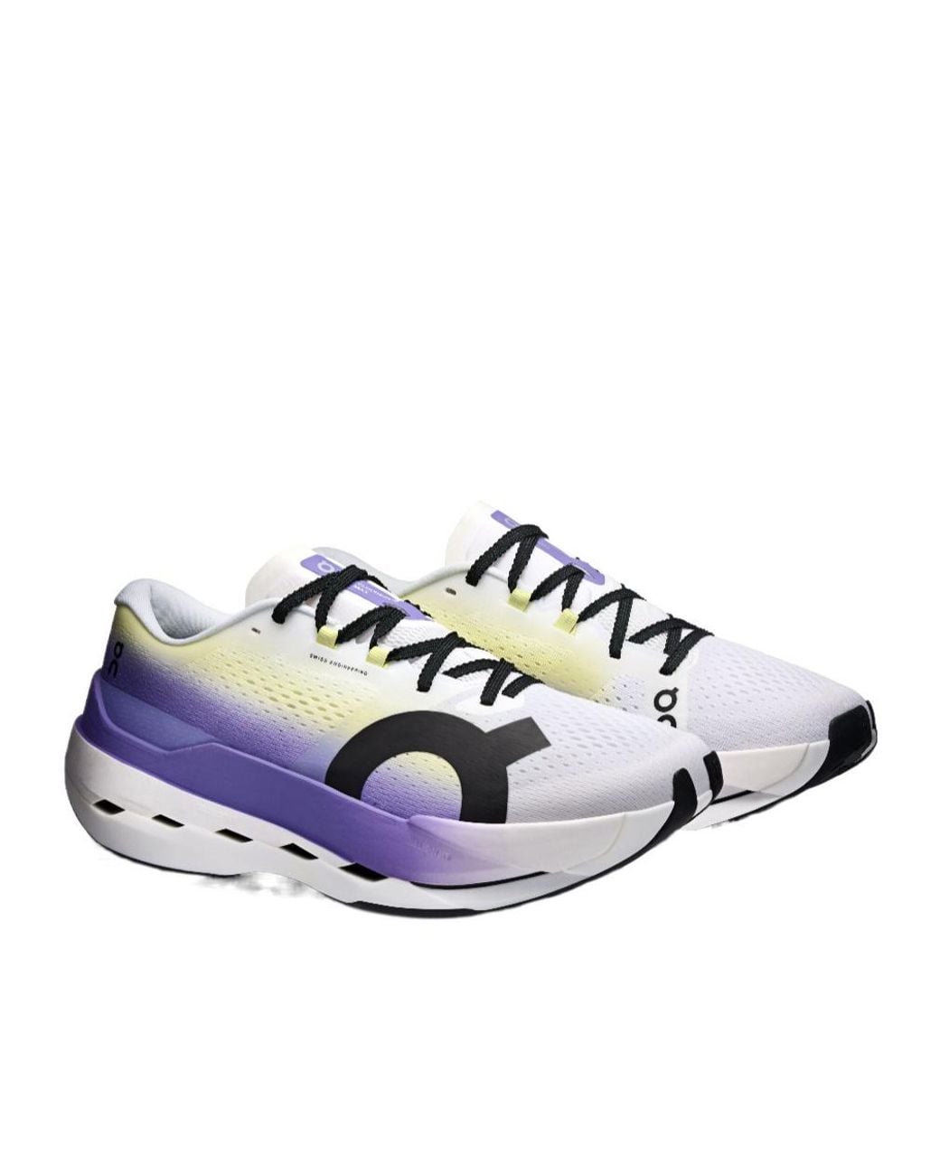 On Shoes Blue Cloudboom Max Running Sneakers for men