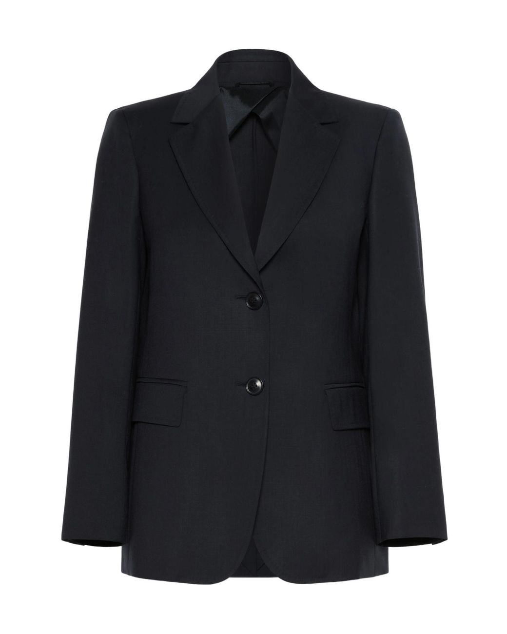 Max Mara Black Studio Mstassenzi Single-Breasted Jacket
