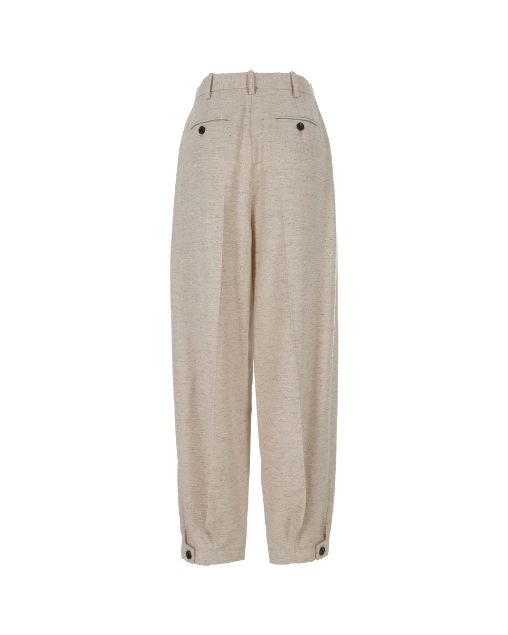 Loro Piana Natural Tapered Trousers