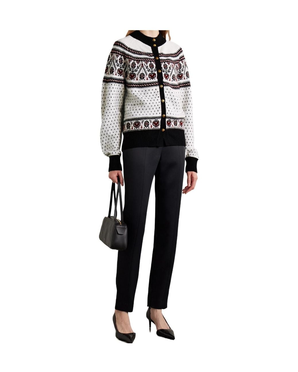 Khaite Gray Long-Sleeved Knitted Shirt