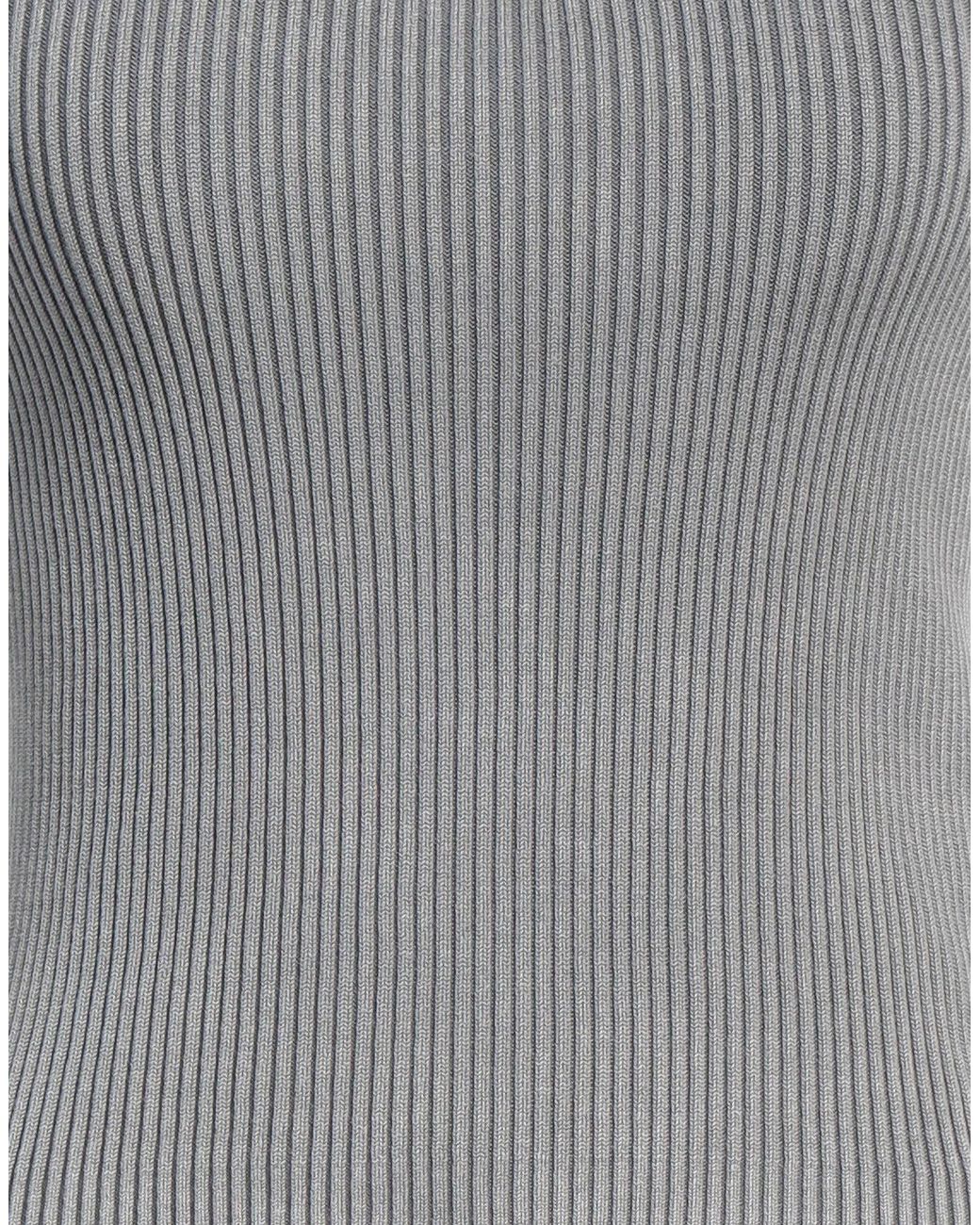 DIESEL Gray Lightweight Knitted Long Sleeves