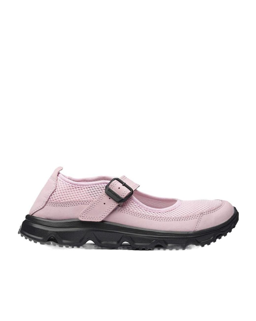Salomon Lab Pink Salomon Mary Jane Flat Shoes
