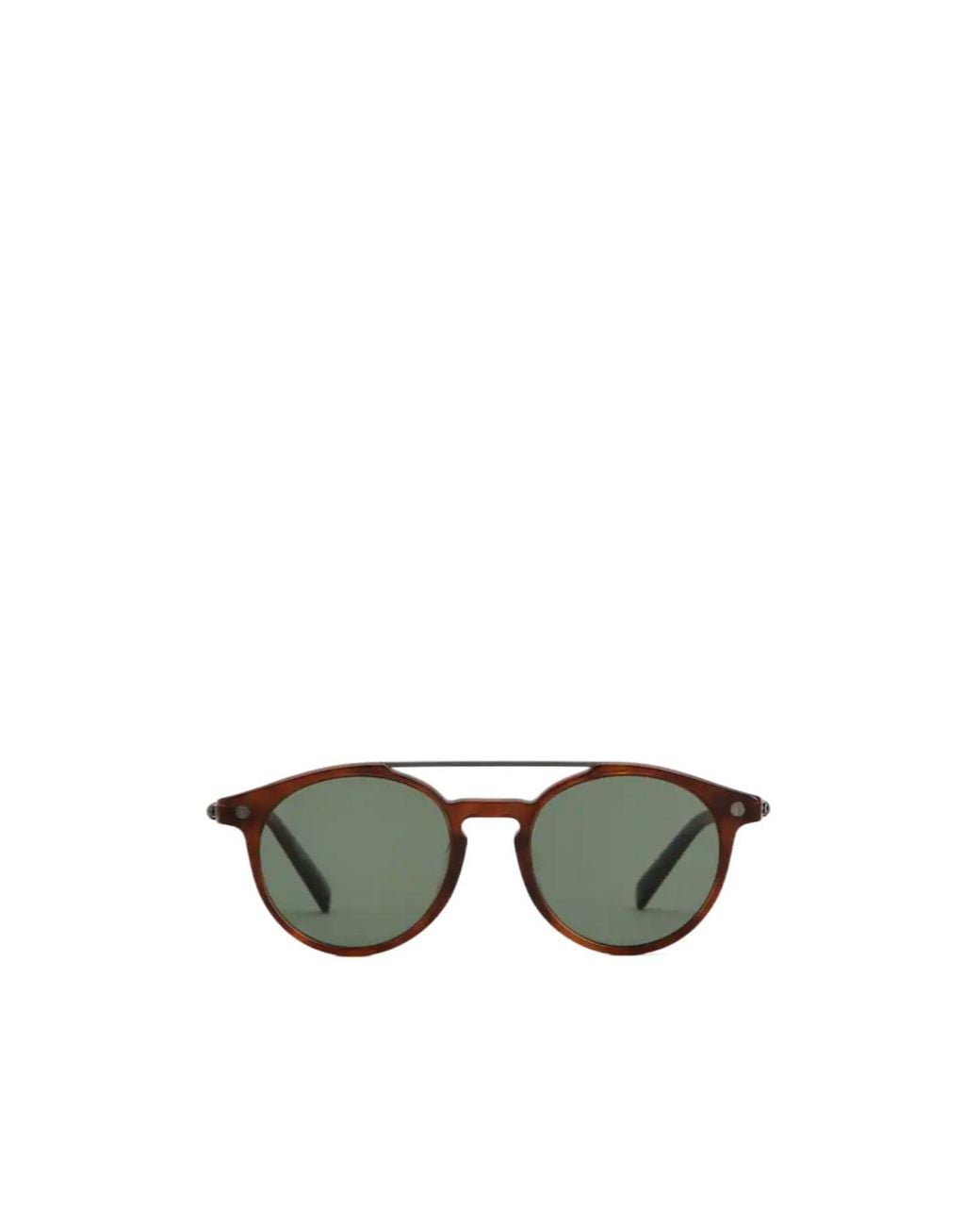 Tod's Green Full-Rim Sunglasses for men