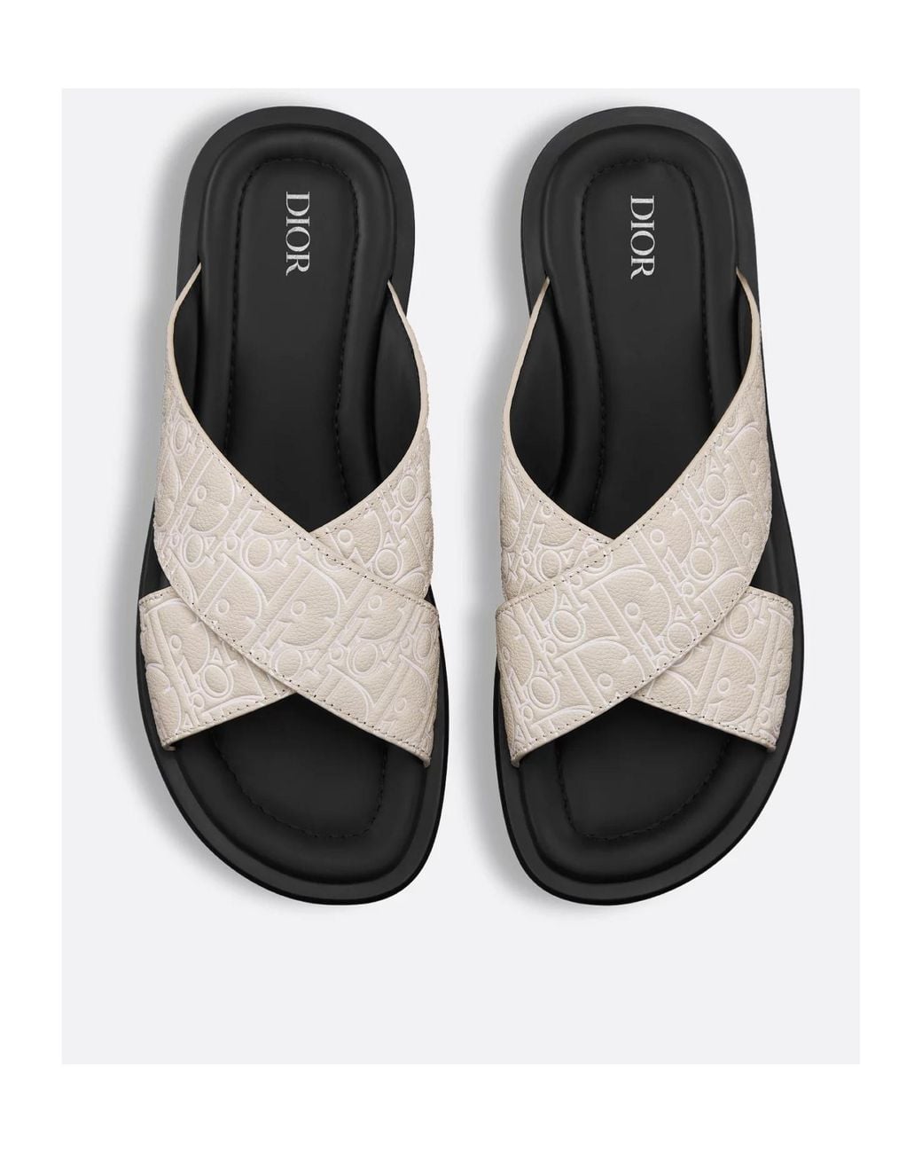 Dior White Alias Sandal for men