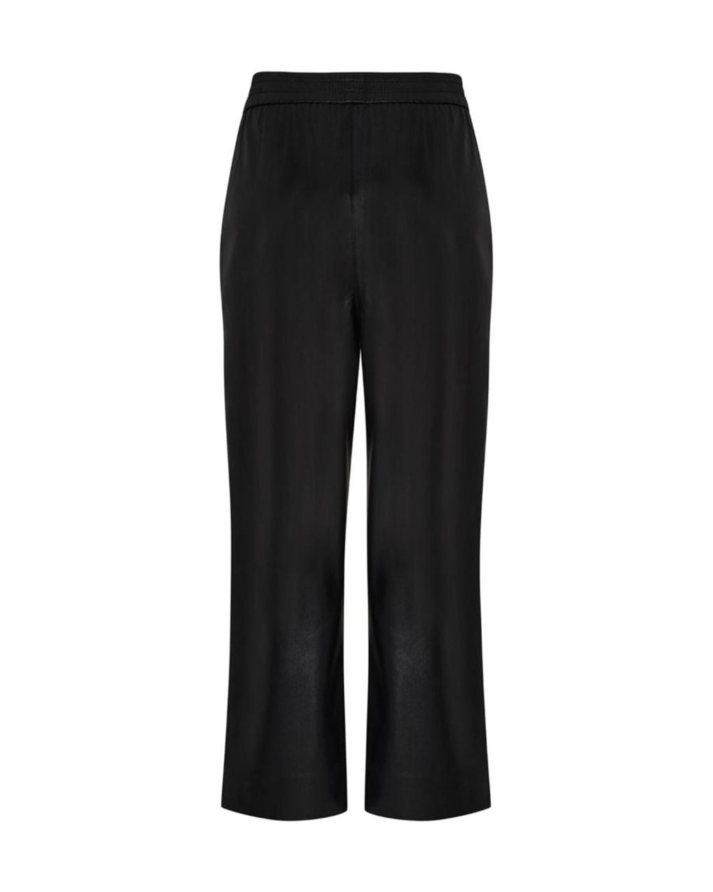 Nanushka Black Logo Casual Pants