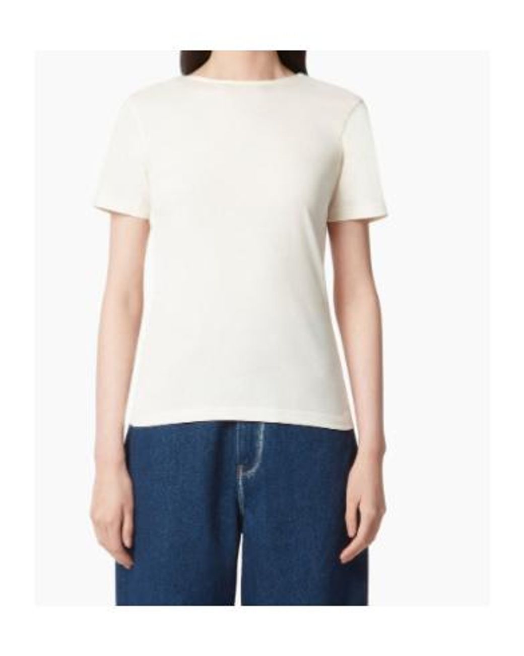 Nina Ricci White Crew Neck Tee