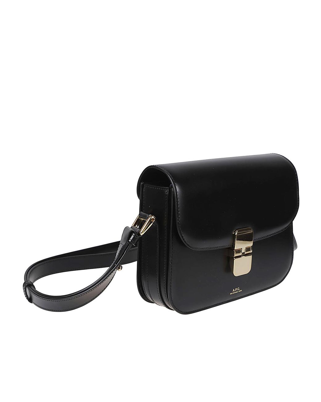 A.P.C. Black Small Grace Shoulder Bag