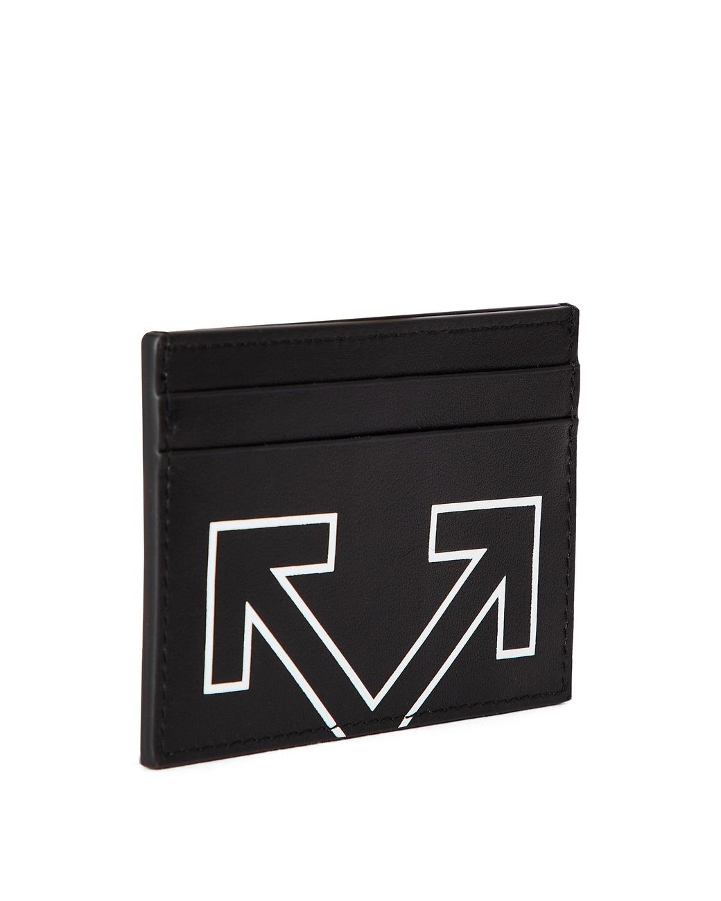 Off-White c/o Virgil Abloh Black Simple Card Case for men