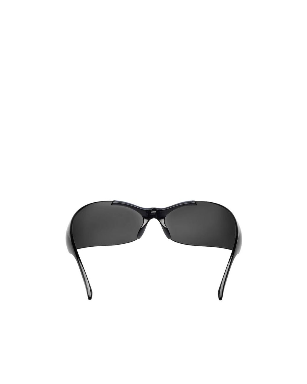 Balenciaga White Eyewear Afterhour Oval-Frame Sunglasses