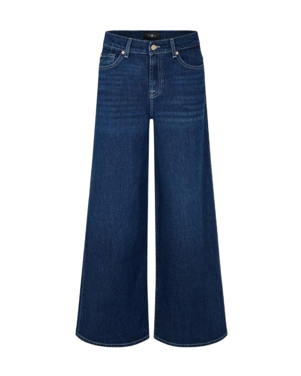 7 For All Mankind Blue Belt Loop Jeans