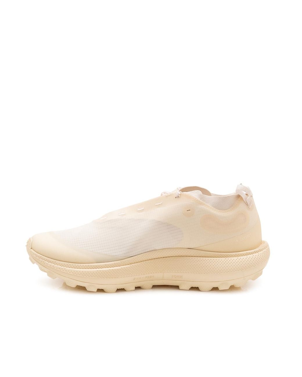 Satisfy Natural Round-Toe Sneakers for men