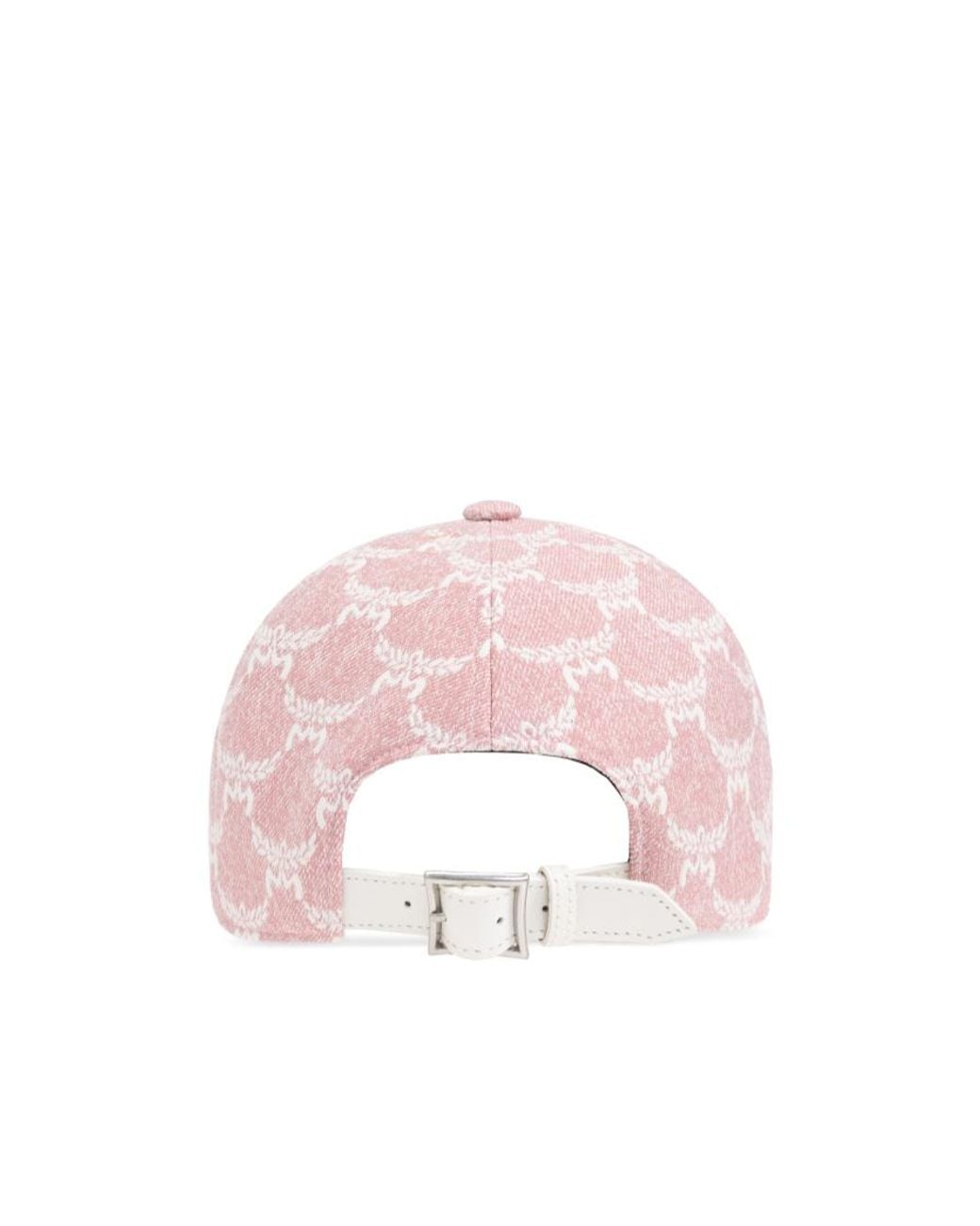 MCM Pink Pattern Baseball Cap for men